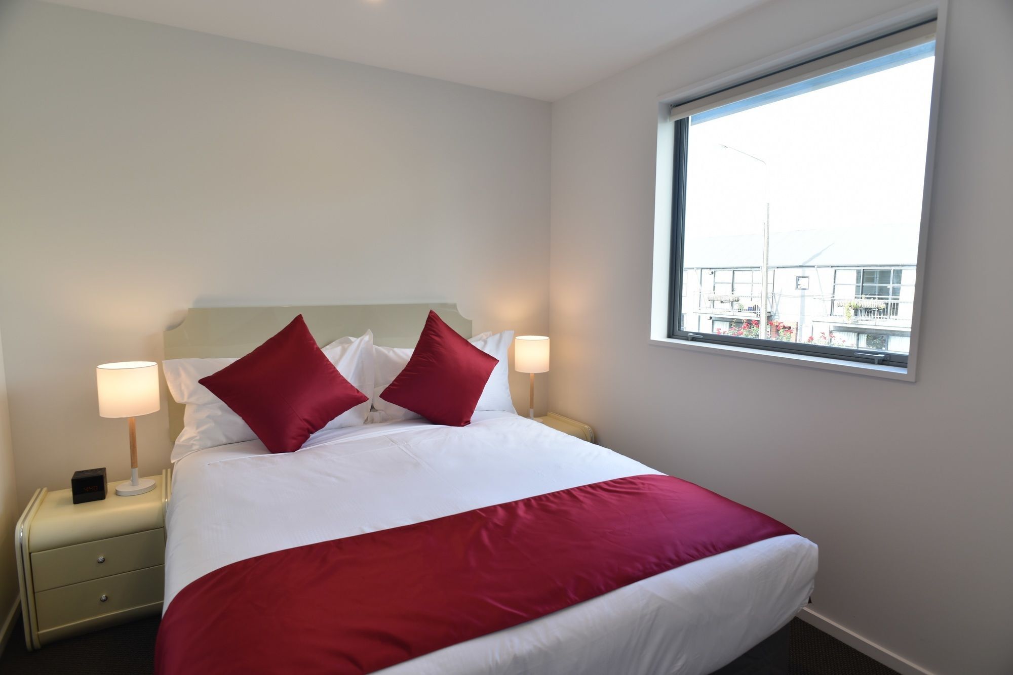 Bealey Plaza Motel Christchurch Esterno foto A bedroom at the hotel