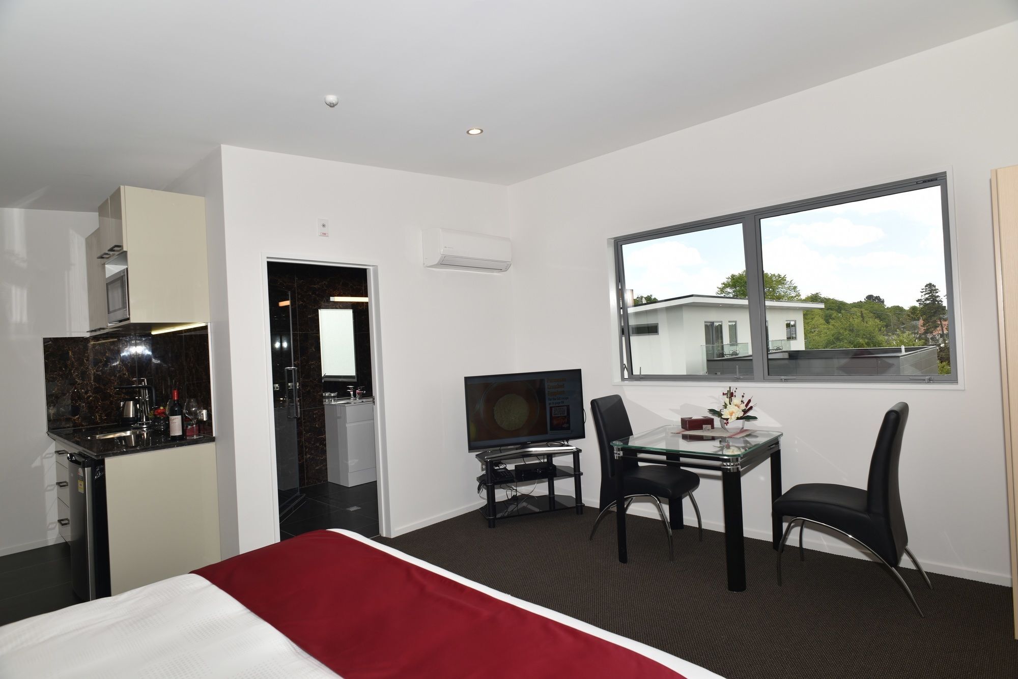 Bealey Plaza Motel Christchurch Esterno foto A typical studio apartment
